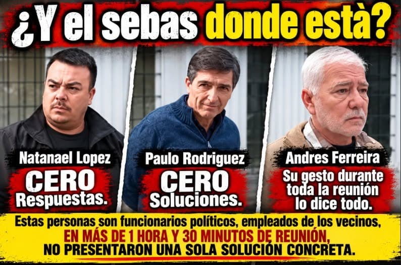 RECLAMO EN OTAMENDI FRENTE A TRES REPRESENTANTES MUNICIPALES
